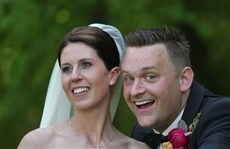 Carina og Casper gav hinanden deres 'ja'