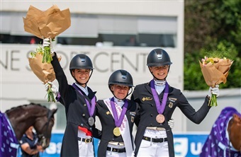 Ida og Gozzip rider sig til s&oslash;lvmedalje ved EM
