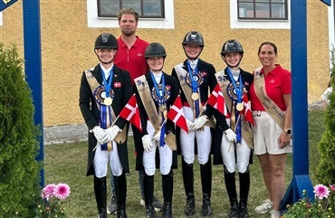 Danskerne fuldender medaljefesten ved NM