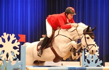 Stefan Unterlandstättner vinder 115 cm klassen