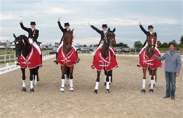 3 x Guld til Danmark