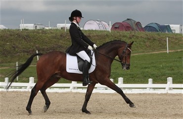 Dygtige ponyryttere i Compiegne