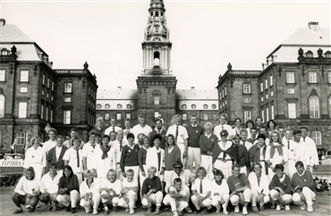 Hopper og f&oslash;l p&aring; Christiansborg