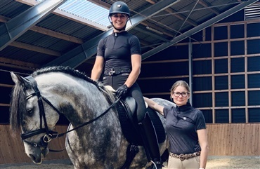 Lusitanoer og Working Equitation i fremgang i Danmark