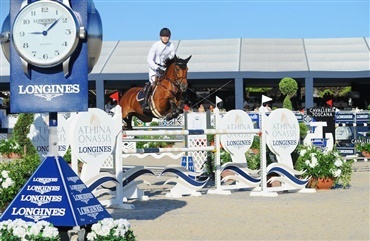 Unge springryttere placeret i Saint-Tropez