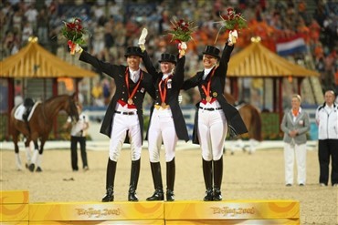 OL-holdet hos dronningen 