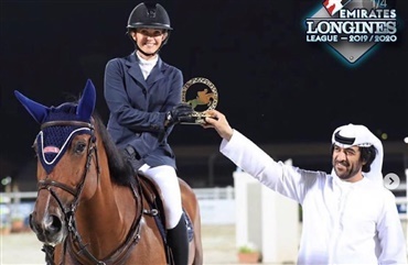 Tina Lund vinder med DV-hest i Al Ain