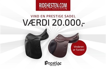 S&aring; er vinderen af en Prestige sadel fundet