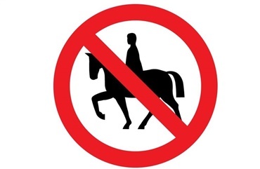 Det britiske rideforbund opfordrer: Ingen ridning