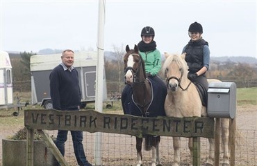 Efterskole med eget ridecenter 