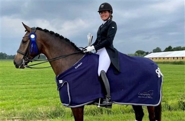 Sejr i international debut for Nadja Aaboe Sloth