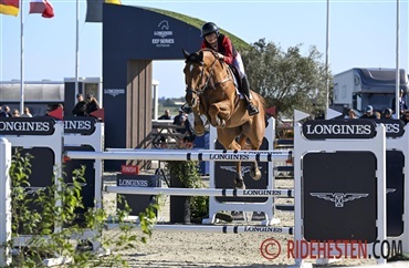 To 145 cm-placeringer til Caroline Rehoff