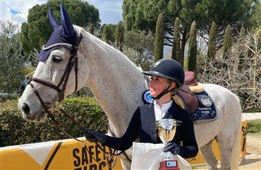 Kamilla Ladefoged 3'er i 145 cm