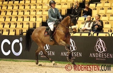 Tina Lund i top fem i Oliva