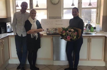 Flot indsamling til Thomas Dolleris Larsen