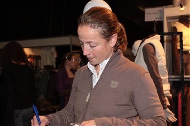 Isabell Werth har ogs&aring; tid til b&oslash;rn