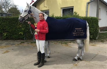 Dannebrog til tops i Eventing Tour Sopot
