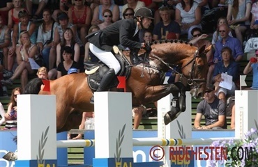 Danske springryttere i Spangenberg