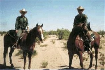 Heste til gr&aelig;nsepatrulje