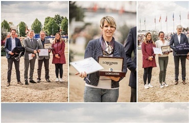 Avlere h&aelig;dret ved Longines WBFSH Breeder Awards