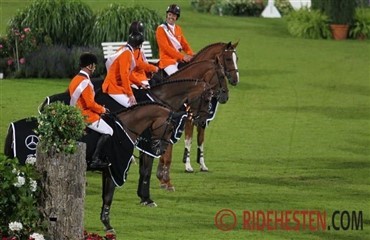Holland vandt nations cup i Aachen