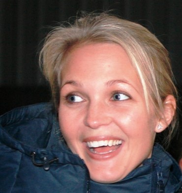 Tina Lund k&aring;ret til "&Aring;rets Hug 2008"