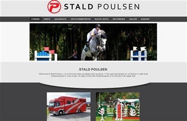 Ny hjemmeside til Stald Poulsen