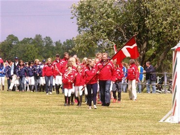 Danskernes indmarch ved de unges NM