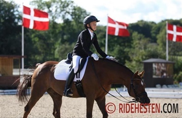 Seje ponyryttere ved 1. afd. af Sydbank Cup