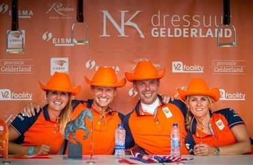 Det hollandske WEG-dressurlandshold