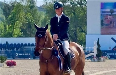 Danskejet hest 2'er i 150 cm under Max Kühner