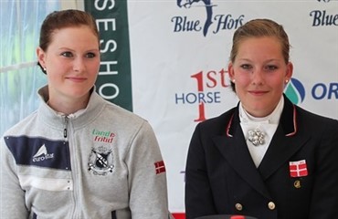 H&oslash;r de tre medaljevindere fort&aelig;lle om deres ridt