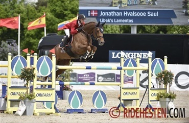 Dansk succes p&aring; springbanen i Falsterbo