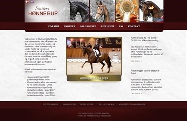 Ny hjemmeside til Stutteri H&oslash;nnerup