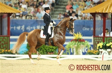 Hostende hest koster dr&oslash;m om OL-rekord 