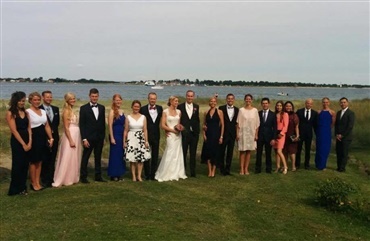 Maik og Malene har sagt ja i kirken