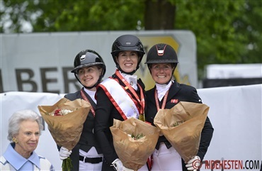 Guld og DM-titel til Carina og Danse