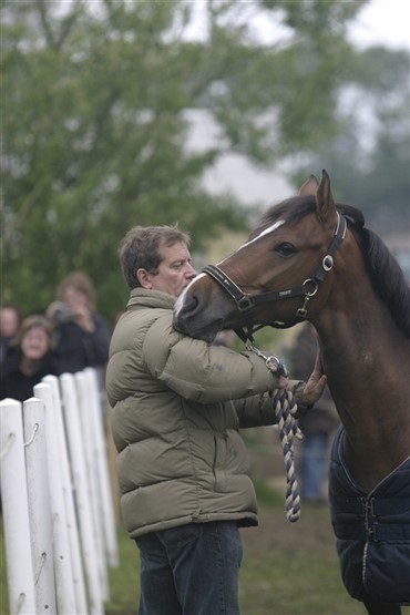 St&aelig;vne hyldede god horsemanship