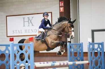 Olivia Dresler var flyvende til hest i Holland