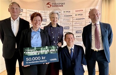 Nordlandets Rideklub modtager pris fra KV Fonden