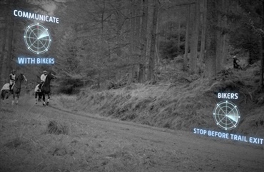 Videoguide vil forhindre konflikter mellem ryttere og mountainbikere