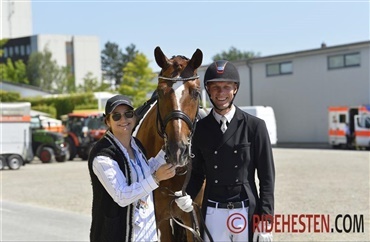 Marshall i top med sin nye rytter