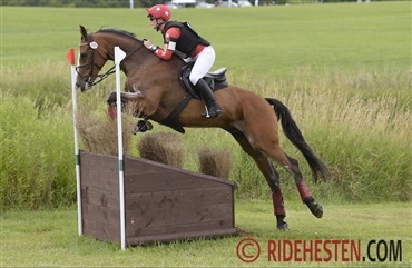 Hanne Wind ude af Badminton Horse Trials