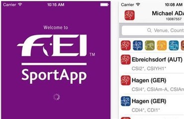 App til internationale st&aelig;vneryttere