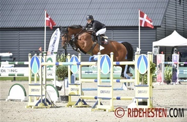 Zascha Andreasen topplaceret i 145 cm rankingklasse