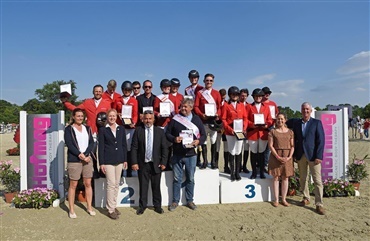 Danmark &oslash;verst p&aring; podiet ved Nations Cup i &Oslash;strig