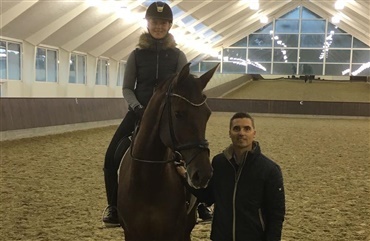 Se Anna og Victoria´s Secret's ridt fra Billund