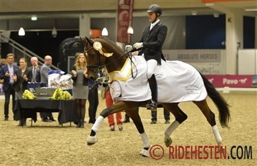 &Aring;rets championatsvindere i dressur 2014