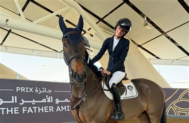 Caroline er tre m&aring;neder i Doha