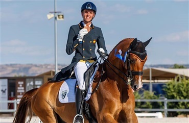 DV-hesten Farnham L vandt spansk bronze